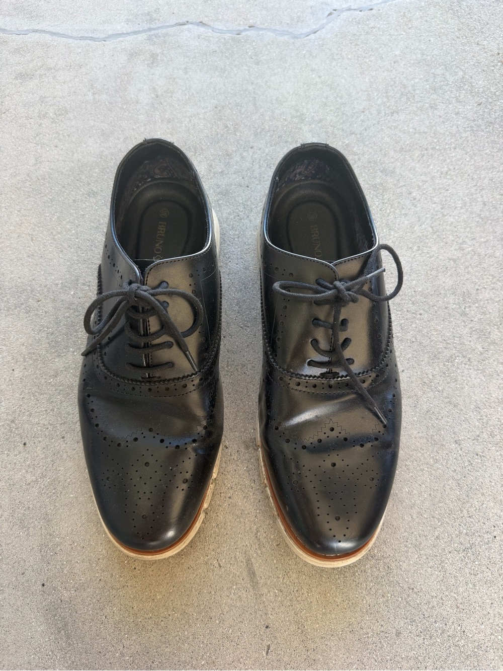 Bruno Marc Men’s black shoes
